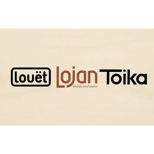 Brands Μια καθαρή εικόνα εξωφύλλου που απεικονίζει τα λογότυπα των εμπορικών σημάτων Louët, Lojan και Toika, παρουσιάζοντας τη γκάμα των κορυφαίων μαρκών υφαντικής και εξοπλισμού που διατίθενται στο κατάστημα Εργαστίνη