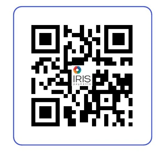Ο κωδικός QR που μπορείτε να σαρώσετε με την εφαρμογή της τράπεζας που έχετε στο κινητό σας, για να ολοκληρώσετε την παραγγελία σας στην Εργαστίνη.