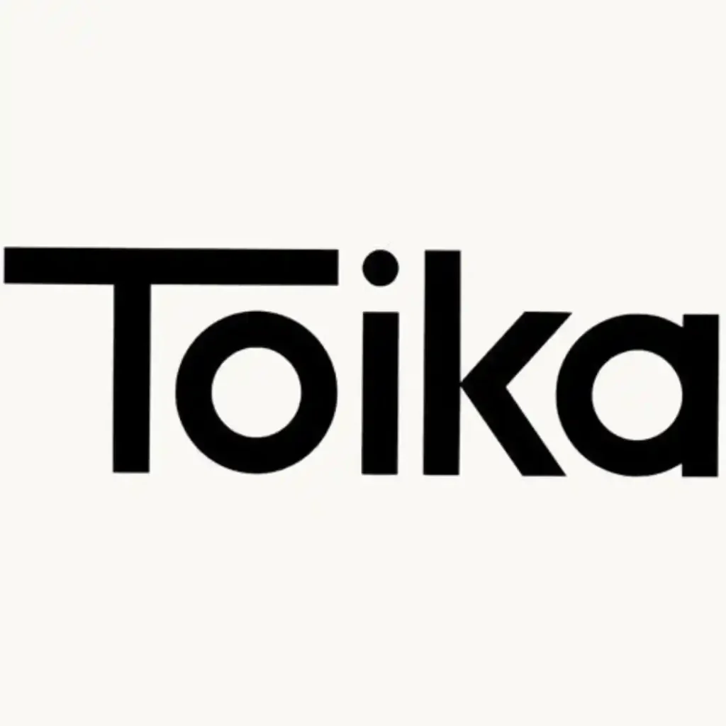 Επίσημο λογότυπο της εταιρείας Toika με είδη για υφαντική