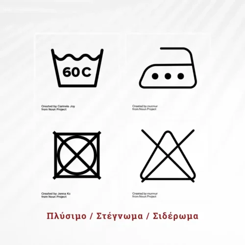 Οδηγίες περιποίησης οργανικών βαμβακερών και λινών νημάτων της Venne.